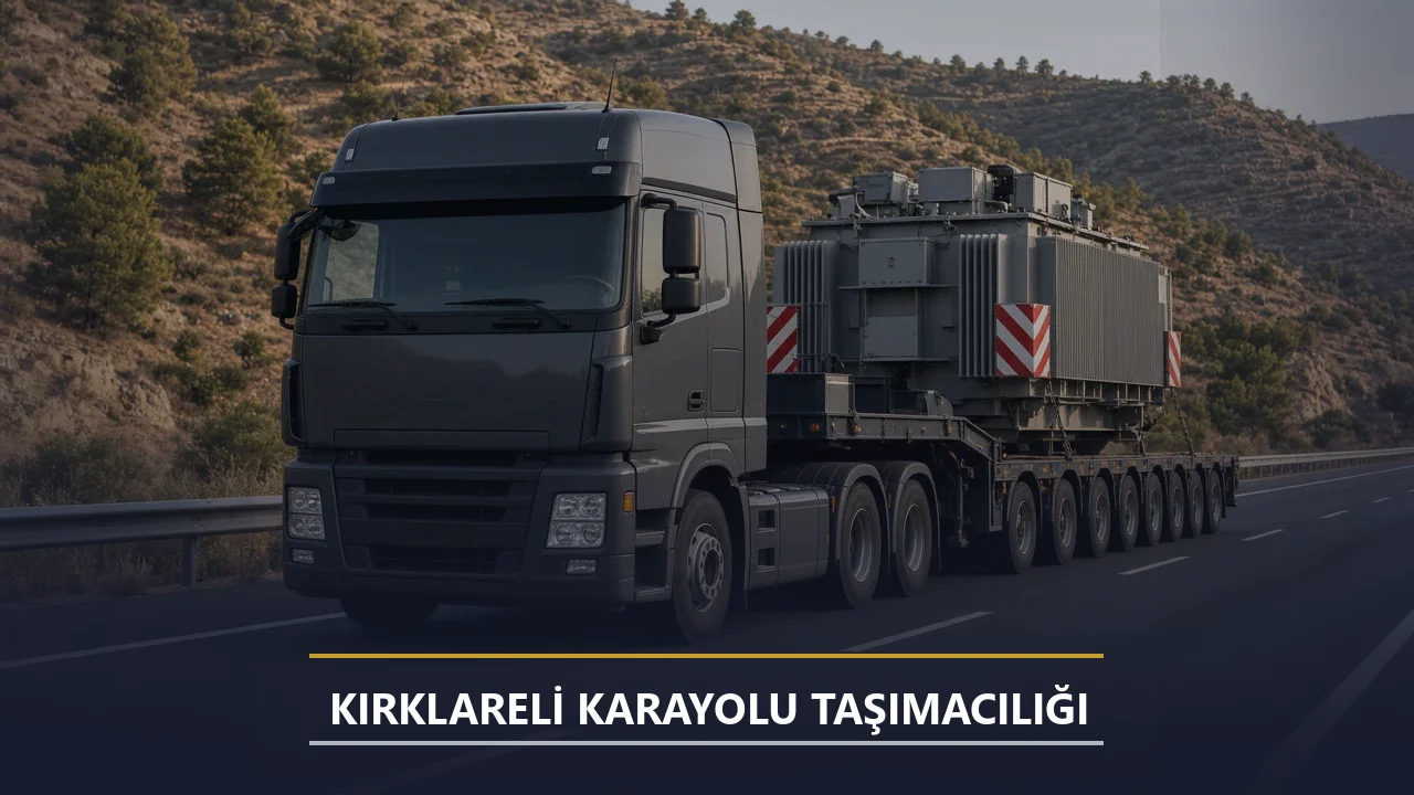 Kırklareli Komple Yük Taşıma